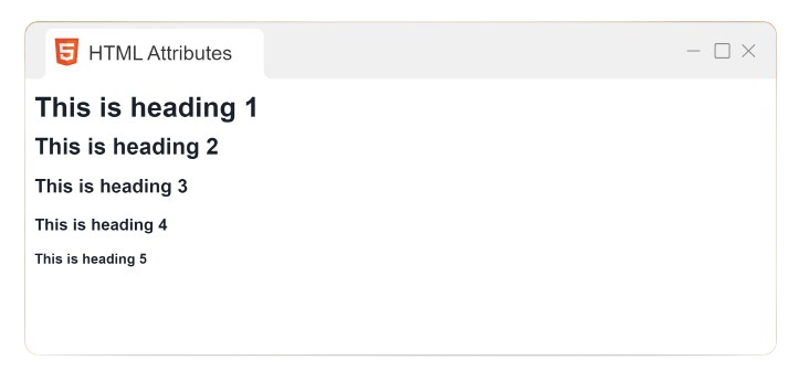 HTML_Headings